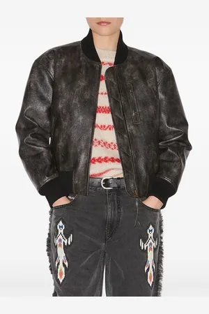 Marant Etoile Crisley Faux Leather Jacket