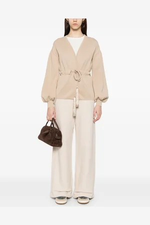 Max Mara Cotton Wide-leg Trousers