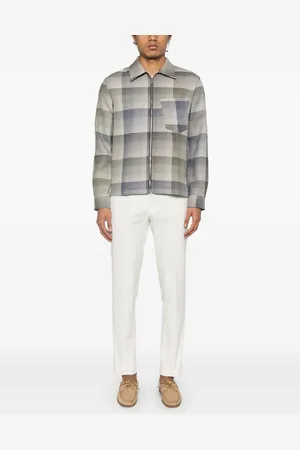 Paul Smith Checked Cotton Shirt Jacket