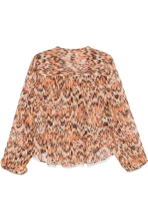 Isabel Marant Ametissa Printed Cotton Top