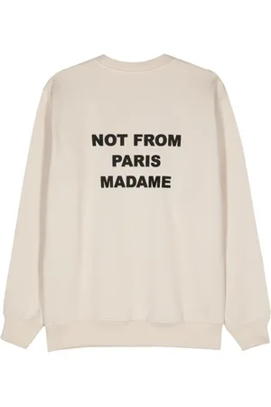 Drôle de Monsieur Sweatshirt With Slogan Print
