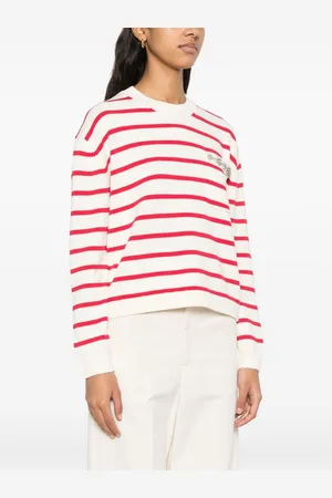SEMICOUTURE Rita Striped Cotton Sweater