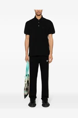 Palm Angels Short-sleeved Polo Shirt