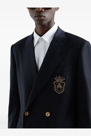 Dolce & Gabbana Blazer With Logo Application