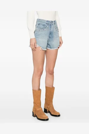 IRO Korry Denim Cotton Shorts