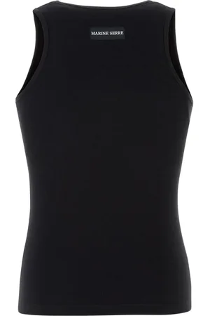 Marine Serre Moon Cotton Tank Top
