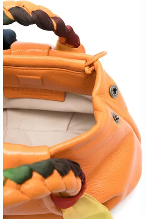 Hereu Bombon Foulard Leather Handbag