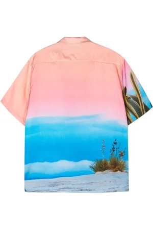 BLUE SKY INN Printed Viscose Shirt