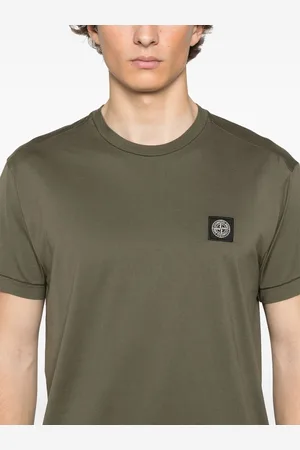 Stone Island Logo Cotton T-shirt