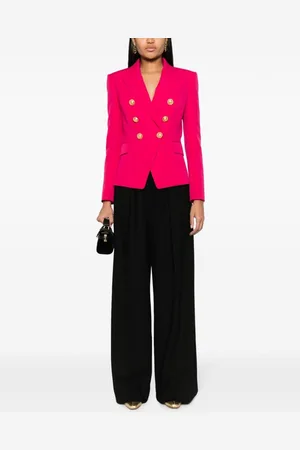 Balmain Double-breasted Wool Blazer