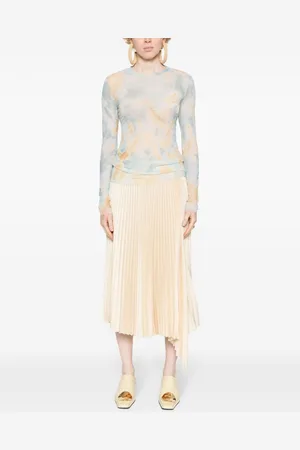 ERIKA CAVALLINI Long Sleeve Printed T-shirt