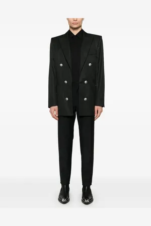 Balmain Cotton Jacket With Buttons