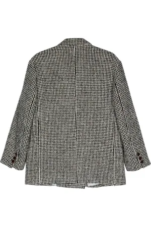 ALYSI Wool Blend Double-breasted Coat