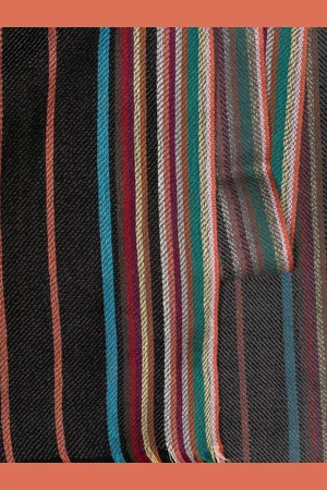 Paul Smith Signature Stripe Wool Scarf