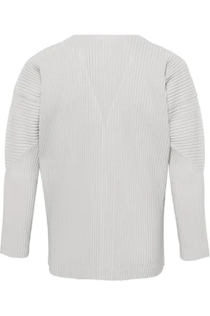 Issey Miyake Pleated Cardigan