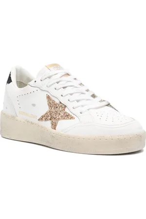 Golden Goose Ball Star Leather Sneakers