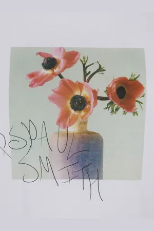 Paul Smith Printed Cotton T-shirt