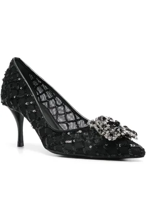 Roger Vivier Flower Strass Pumps
