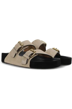 Isabel Marant Lennyo Suede Leather Sandals