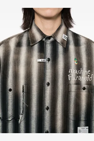 MIHARA YASUHIRO Vintage Striped Shirts