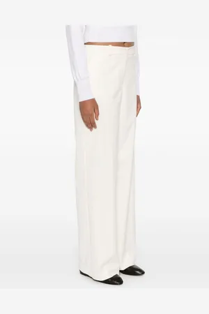 PAROSH Crew Cotton Blend Trousers