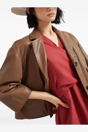 Brunello Cucinelli Wrap Effect Linen Dress