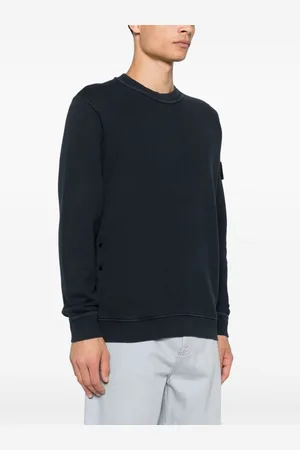 Stone Island Sweatshirt With Compass Application