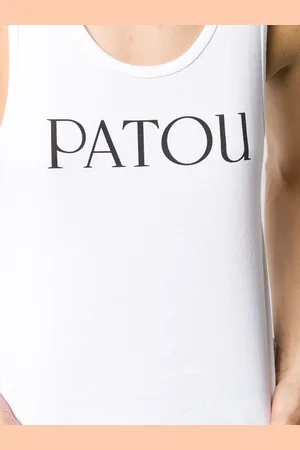 Patou Cotton Top With Logo