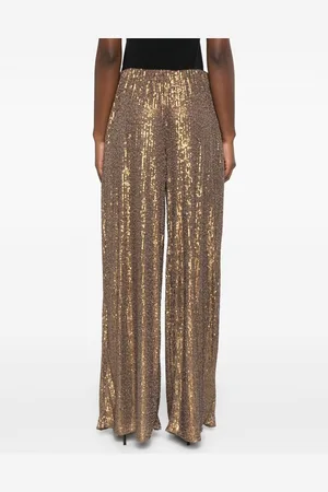 Norma Kamali Sequined Wide-leg Trousers