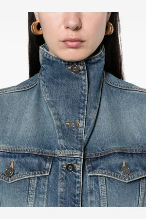 Alaïa Denim Cotton Vest