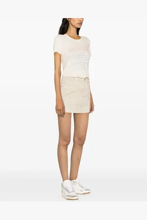 Marant Etoile Ziliani Logo Cotton T-shirt