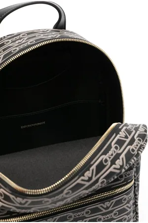 Emporio Armani Allover Logo Backpack