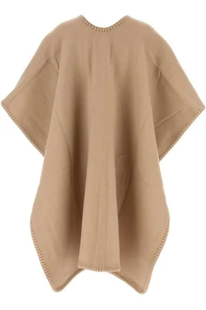 Fendi Roma Wool And Cashmere Blend Cape