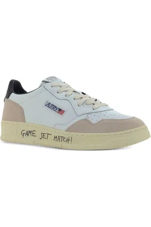 Autry Medalist Low Leather And Suede Sneakers