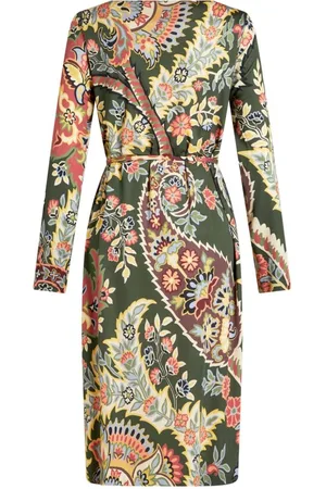 Etro Printed Midi Dress
