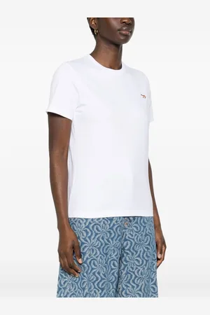Maison Kitsuné Baby Fox Patch Cotton T-shirt
