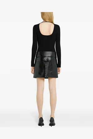 Courrèges Vinyl Mini Skirt