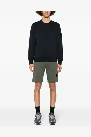 Stone Island Logo Cotton Sweatshirt