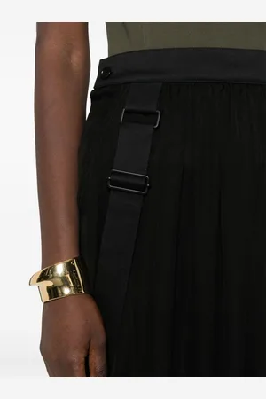 Max Mara Silk Chiffon Long Skirt