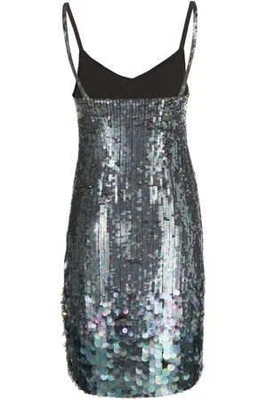 PAROSH Gigi Sequined Mini Dress