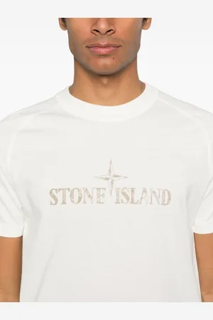 Stone Island Logo Cotton T-shirt