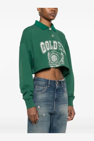 Golden Goose Organic Cotton Cropped Sweatshirt