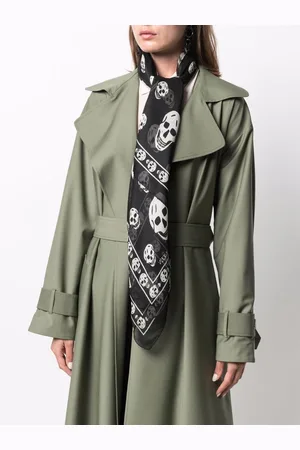 Alexander McQueen Skull Silk Scarf