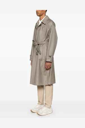 Emporio Armani Wool Belted Coat