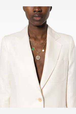 Max Mara Linen Single-breasted Blazer Jacket