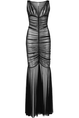 Norma Kamali Fishtail Long Dress