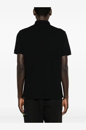Stone Island Logo Cotton Polo Shirt