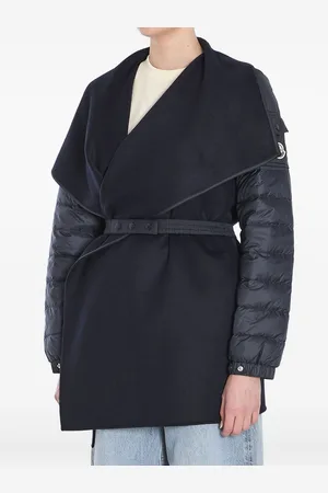 Moncler Wool And Nylon Cape