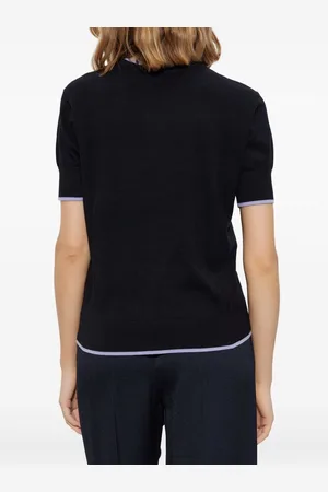 Emporio Armani Allover Logo Cotton Sweater