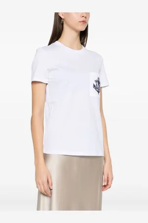 Max Mara Logo Cotton T-shirt